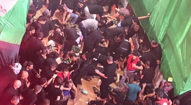 Kerbela'daki Aşure günü etkinliklerinde facia: En az 31 ölü