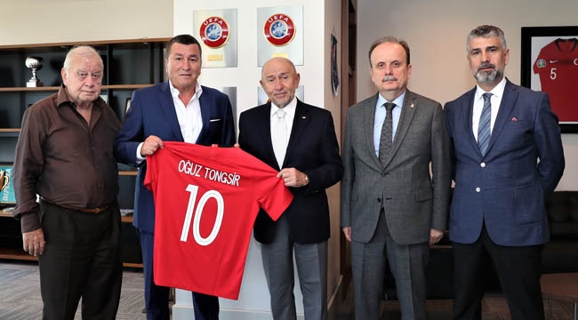 TSYD'DEN FUTBOL FEDERASYONUNA ZİYARET