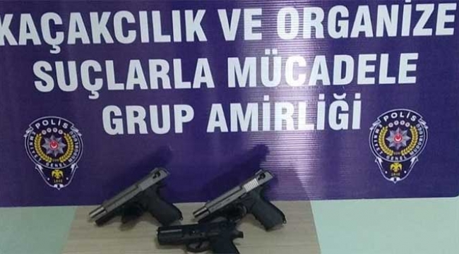 Adana’da silah kaçakçılarına operasyon