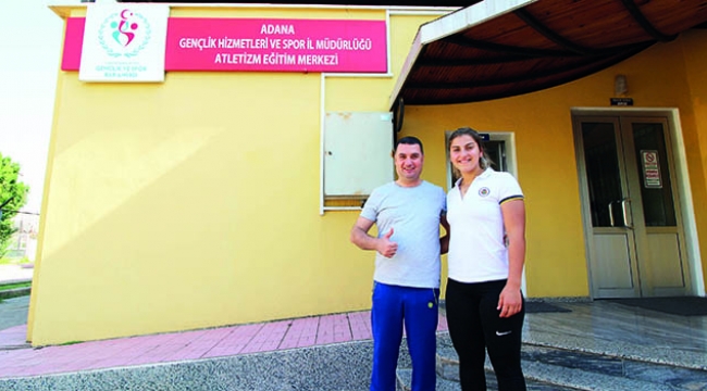 Ataşbak’tan, Milli Sporcuya ziyaret