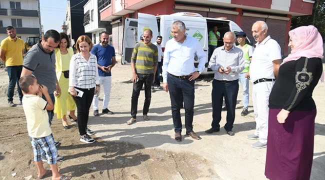 Başkan Karalar projelerin takibinde