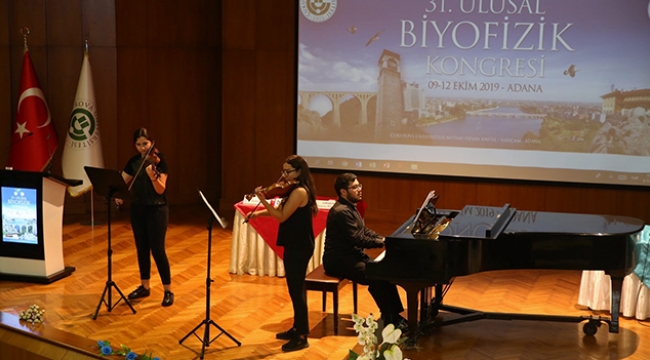 Ç.Ü. 31. Ulusal Biyofizik Kongresine ev sahipliği yaptı