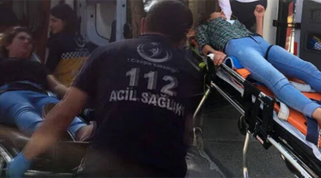 Eşine ve baldızını sokak ortasında bıçakladı