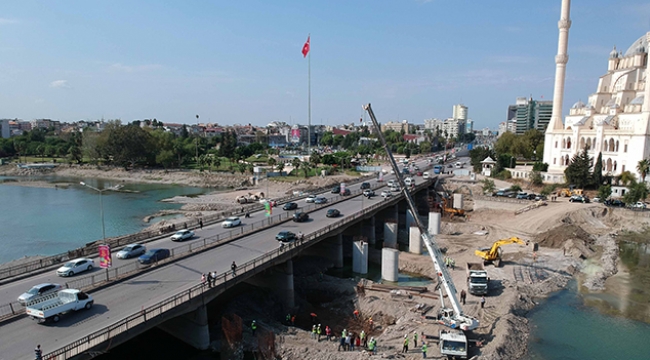 Girne Köprüsü’nde çalışmalar hızlandı