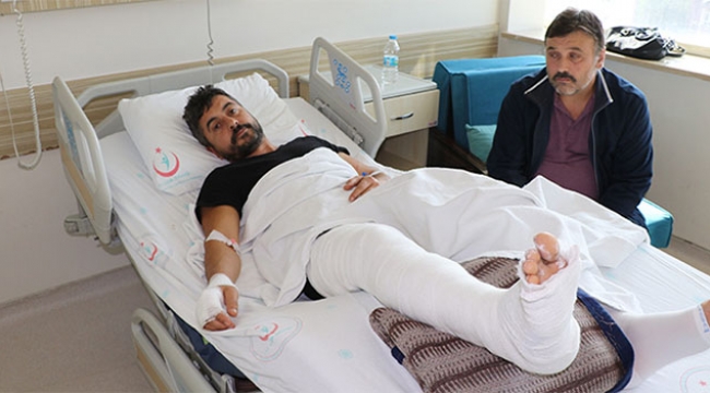 Halı silkelerken balkondan düştü