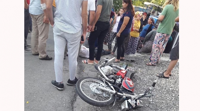 İki motosiklet çarpıştı 1 ölü 1 yaralı
