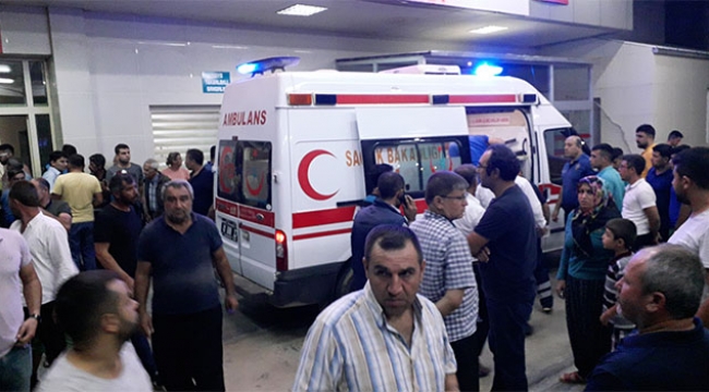 Kavşakta silahlı kavga 1 yaralı