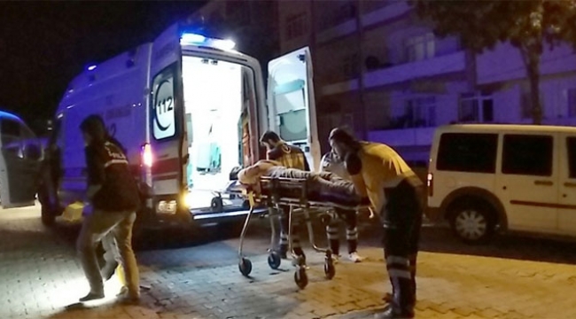 Sokak ortasında tüfekli, bıçaklı kavga
