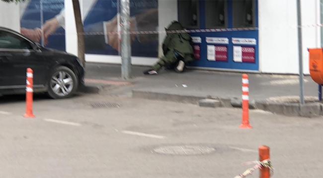 Şüpheli poşet alarmı paniğe neden oldu