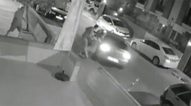 Taşlı sopalı otopark kavgası