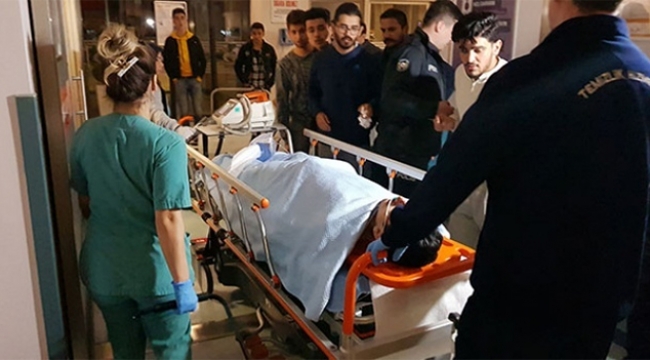 Üniversiteliye araba çarptı durumu ağır
