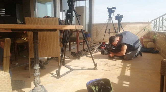 YPG'den gazetecilerin bulunduğu yere saldırı