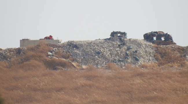YPG mevzileri boş kaldı