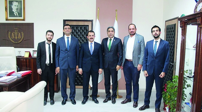 Adana Baro Başkanı Küçük, Tiryaki'yi ziyaret etti