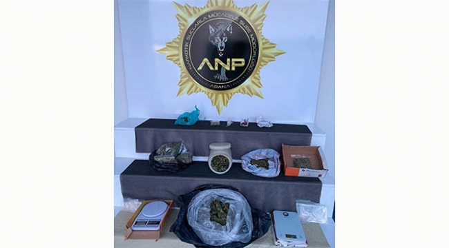 Adana’da 18 kilo 283 gram bonzai ele geçirildi
