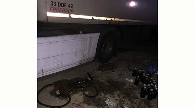 Adana'da bin 500 litre kaçak akaryakıt ele geçirildi