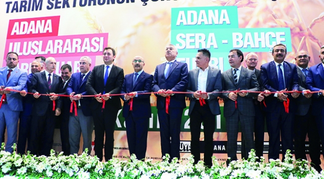 Adana Tarım Fuarı açıldı
