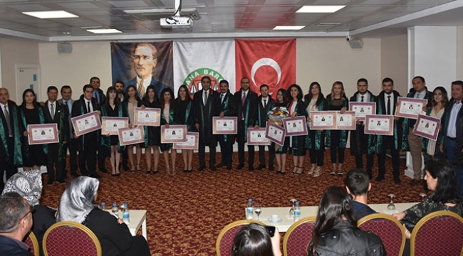 Avukatlığa adım attılar