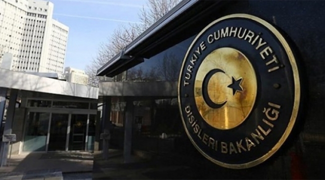 Dışişleri Bakanlığı'ndan kritik açıklama
