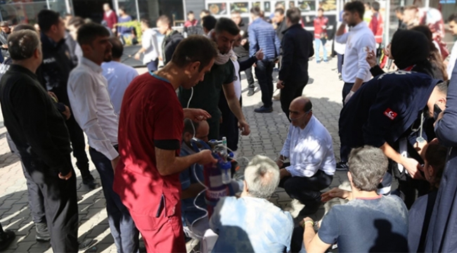 Hastanede yangın çıktı hastalar tahliye edildi