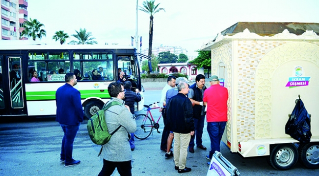 'İkram Çeşmesi' vatandaşın içini ısıtıyor