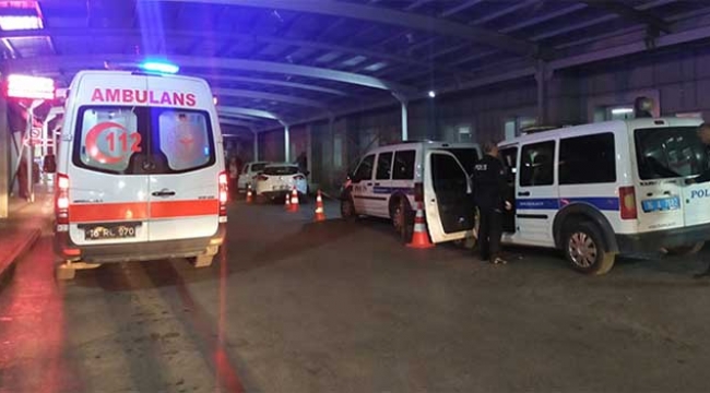 Kapıcı ve yönetici kavga etti polis memuru baltayla yaralandı