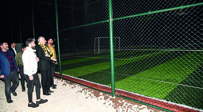 Karalar tesislere hayran kaldı