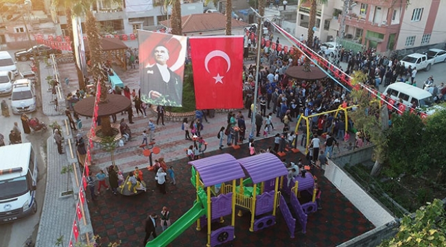 Küçükkırım Mahallesi ilk parkına kavuştu