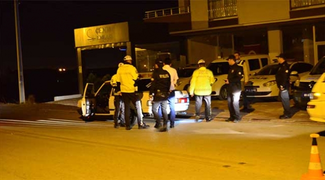 Polis şok uygulamada esrar ele geçirdi