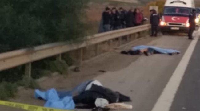 TEM’de korkunç kaza 3 ölü 1 yaralı