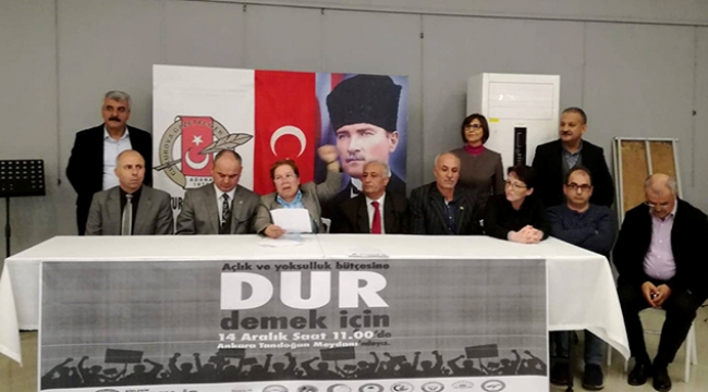 Birleşik Kamu–İş'ten bütçe protestosu