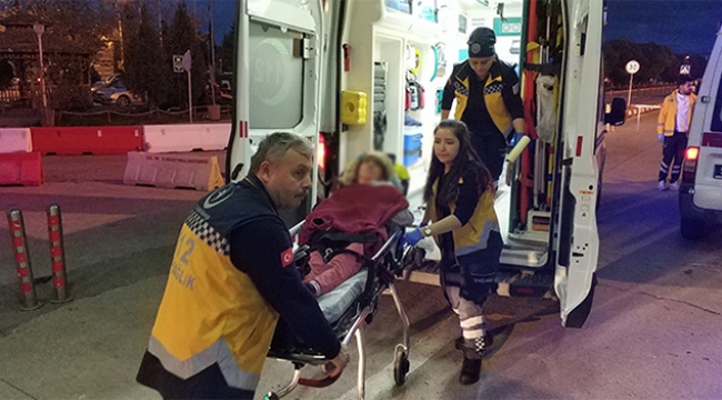 Eşini darp etti üzerine kaynar su döküp yaktı