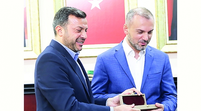 Kandemir'den Kocaispir'e ziyaret