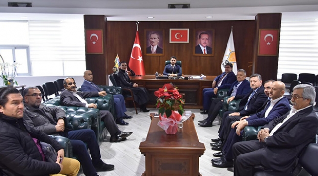 MHP'den AK Parti'ye 'Hayırlı Olsun' ziyareti