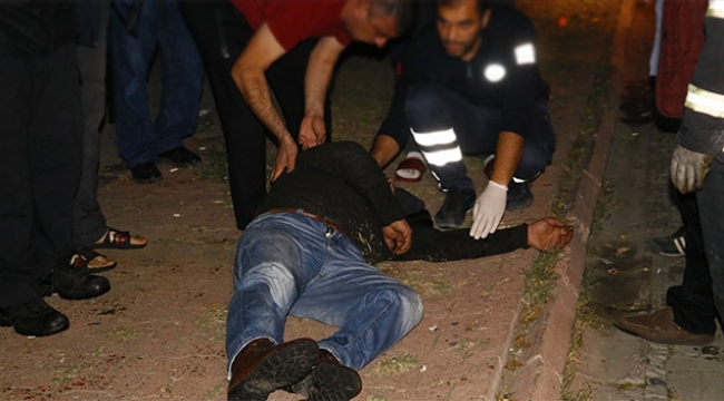 Oto anahtarcıda yangın paniği