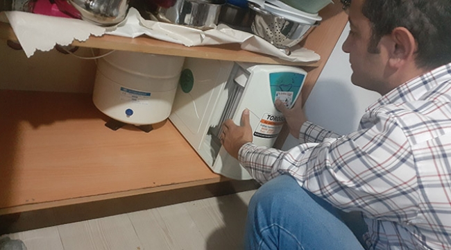 'Sağlıklı su arıtıcıdan geçiyor'