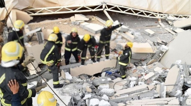Üniversitenin duvarı çöktü: 2 ölü, 13 yaralı