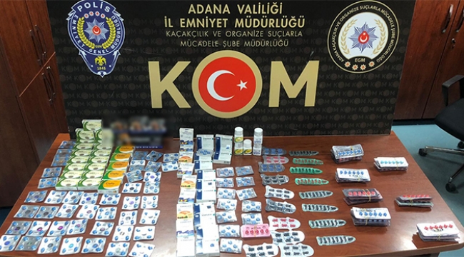 Adana’da 210 bin lira değerinde kaçak ürün ele geçirildi