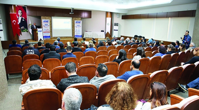 AFAD Gönüllülük Projesi Ç.Ü.'de tanıtıldı