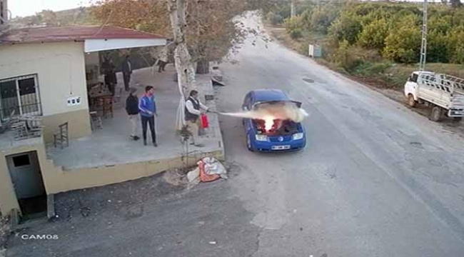 Çalışır halde bıraktı bu halde buldu
