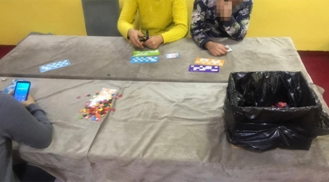 Çay ocağına kumar baskını gözaltılar var