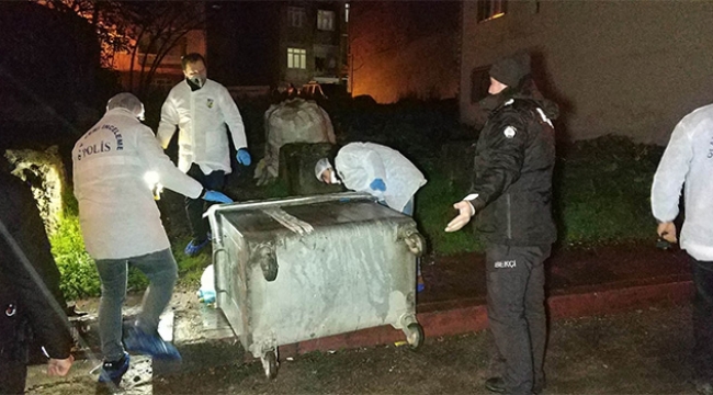 Çöp konteynerında ceset parçaları bulundu