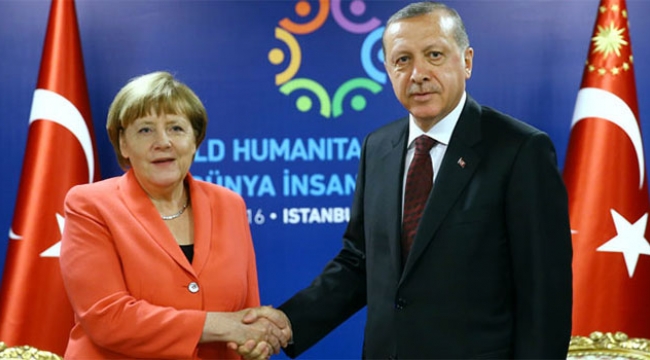 Erdoğan, Merkel ile telefonda görüştü