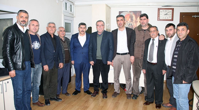 Gelinkayalılar'dan nezaket ziyareti