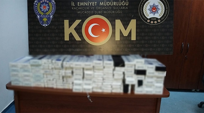 Her çekmeceden kaçak sigara çıktı