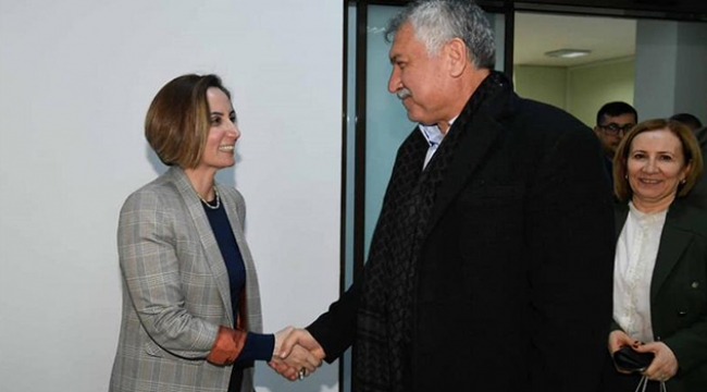 Karalar, Yalçın ile projeleri görüştü
