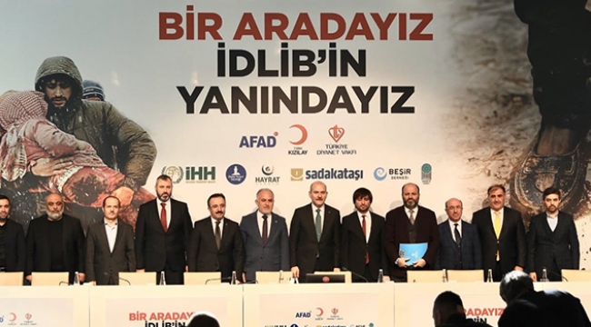 Mazlum ve mağdur İdlib için yardım kampanyası