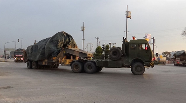 Sınır birliklerine tank sevkiyatı