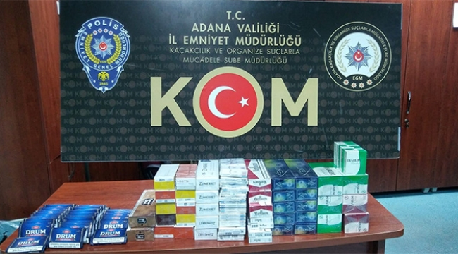 4 bin 410 paket kaçak sigara ele geçirildi