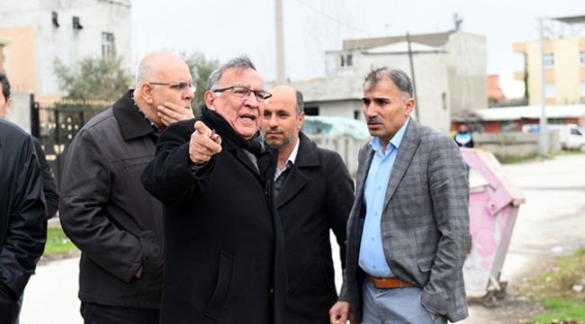 Akay'dan 5 mahallede hizmet denetimi